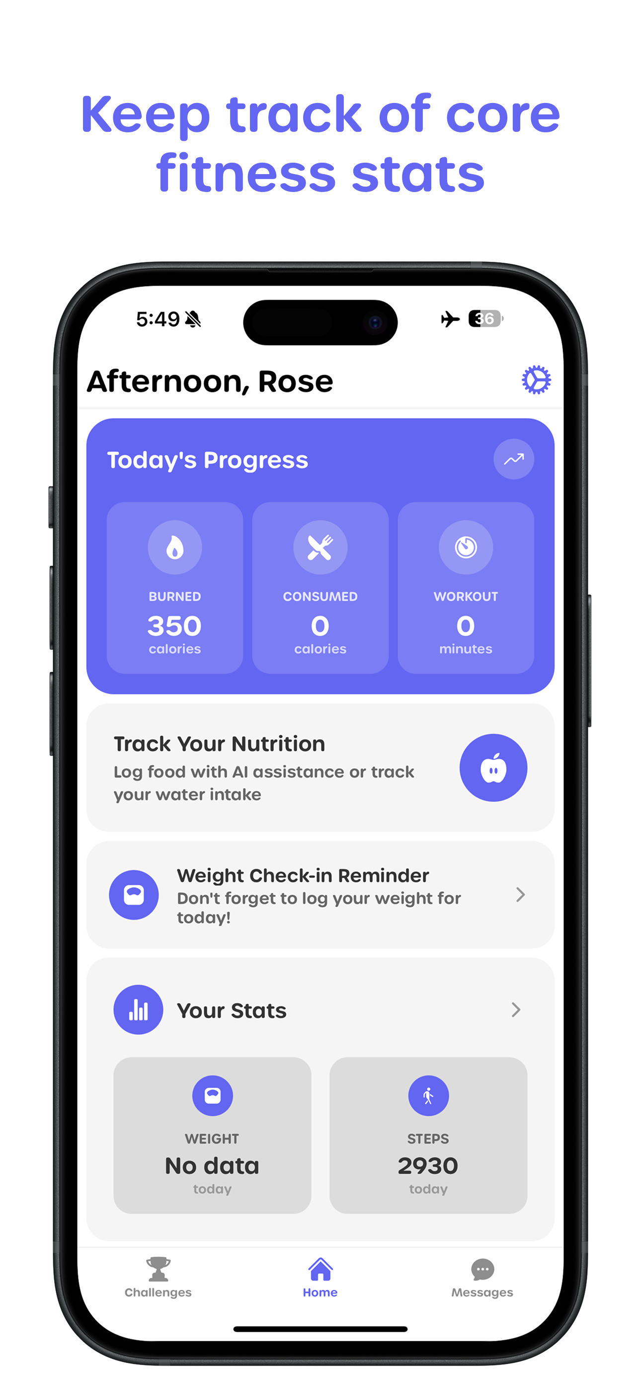 Beginner starting their fitness journey with a simple workout routine